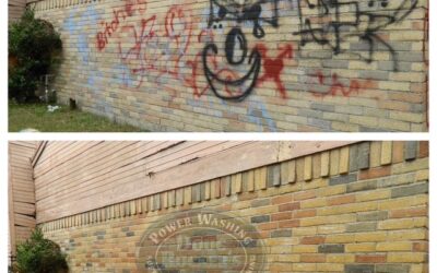 Graffiti Removal From Brick