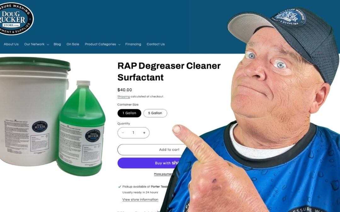 How I Use RAP All Purpose Cleaner from DougRuckerStore.com